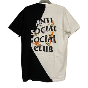 Anti social social club 1of 1 Handcraft Remake Tee